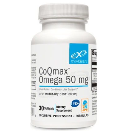 CoQmax Omega 50 mg (Xymogen) 30ct