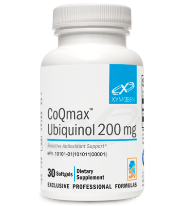 CoQmax Ubiquinol 200 mg (Xymogen)