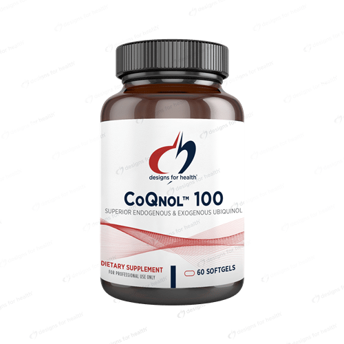 CoQnol 100 (Designs for Health) Front