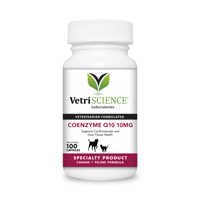 Coenzyme Q10 10 mg (Vetri-Science) Front