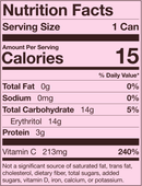 collagen iced tea gloss leaf nutrition facts