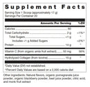 collagen + c (klean athlete) supplement facts