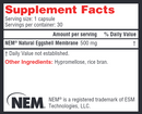 collagenex 2 health concerns supplement facts