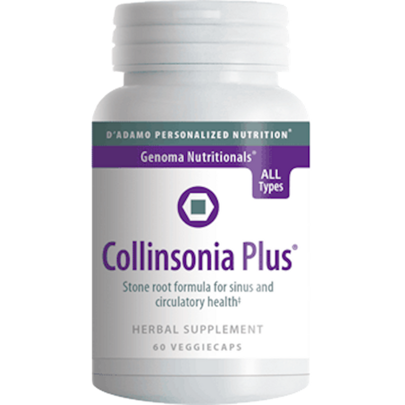 Collinsonia Plus (D'Adamo Personalized Nutrition) Front