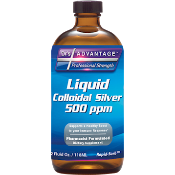 Colloidal Silver 500 ppm (Drs Advantage) Front