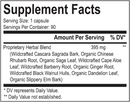 colon clear (energetix) supplement facts