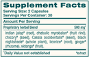 comfortcleanse himalaya wellness supplement facts