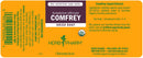 comfrey (herb pharm) label