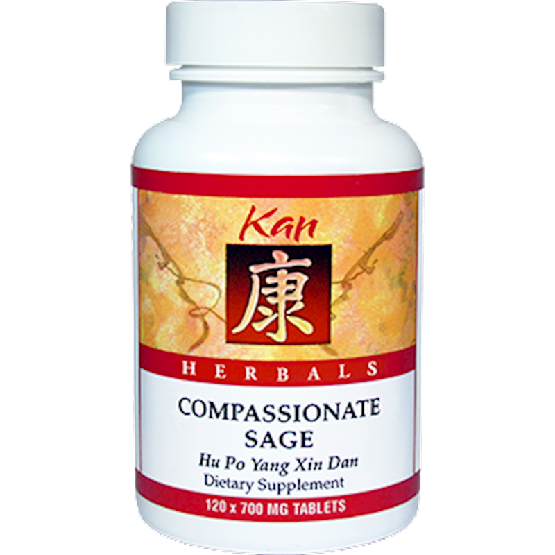 Compassionate Sage Tablets (Kan Herbs Herbals) 120ct Front