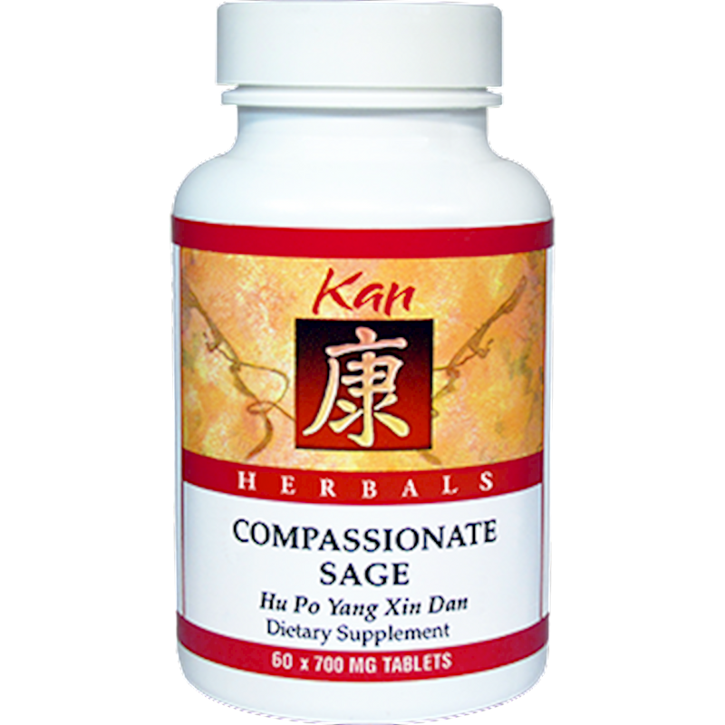 Compassionate Sage Tablets (Kan Herbs Herbals) 60ct Front