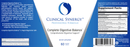 complete digestive balance clinical synergy label