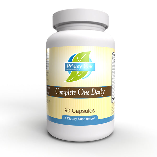 Complete One Daily (Priority One Vitamins) Front