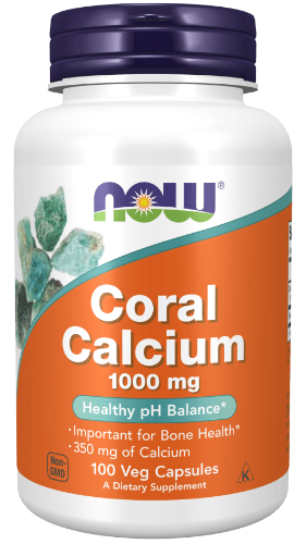 coral calcium 1000 mg (now foods)