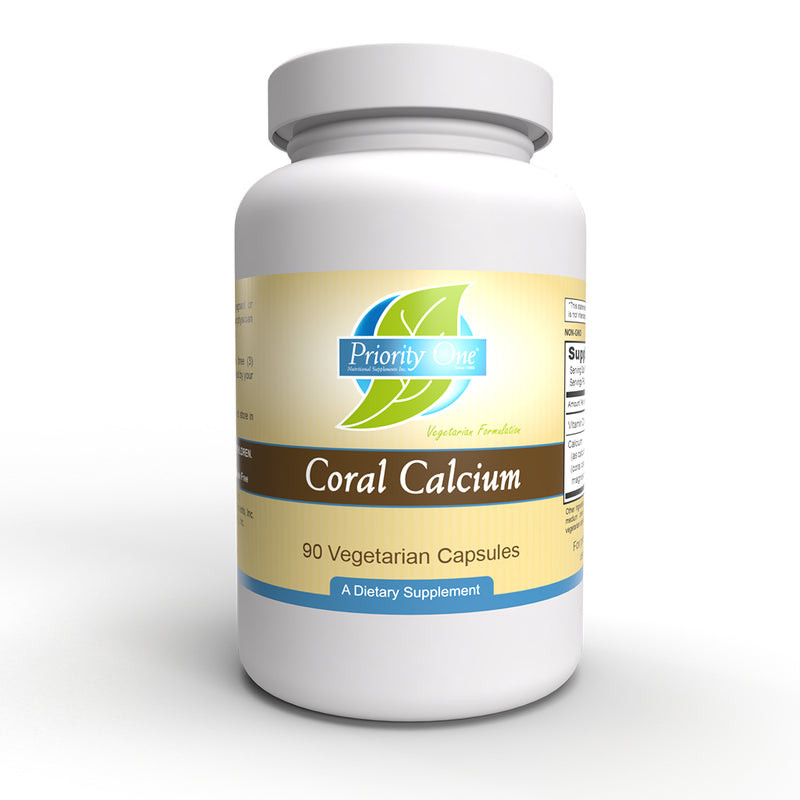 Coral Calcium (Priority One Vitamins) Front