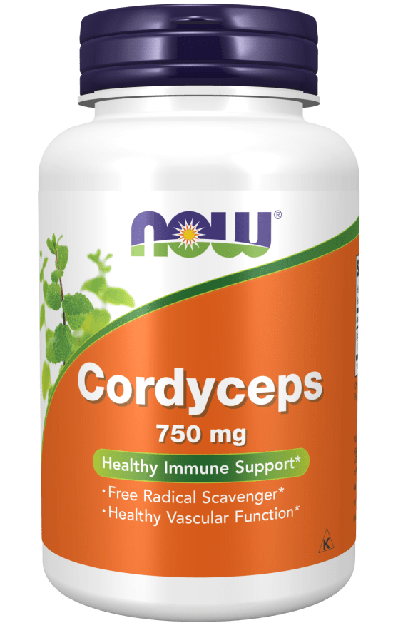 Cordyceps 750 mg (NOW) Front