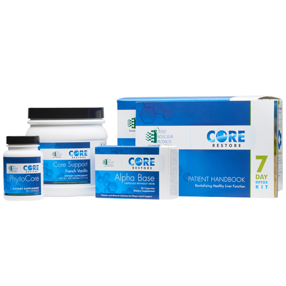 core restore kit chocolate vanilla ortho molecular products