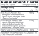 cortisol manager allergen free (integrative therapeutics) supplement facts