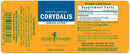 corydalis extract (herb pharm) label