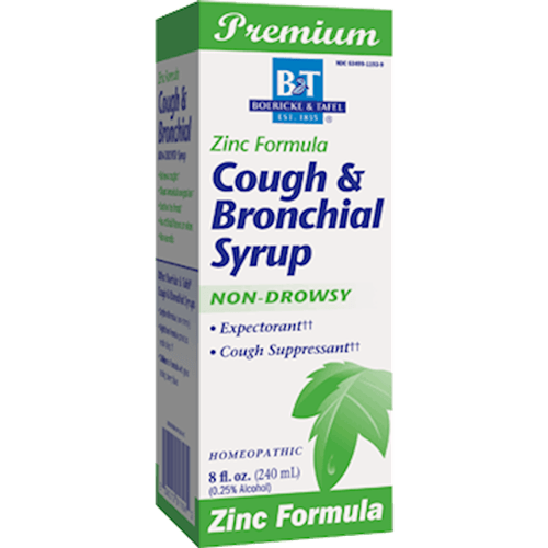 Cough & Bronchial Syrup with Zinc (Boericke&Tafel) Front
