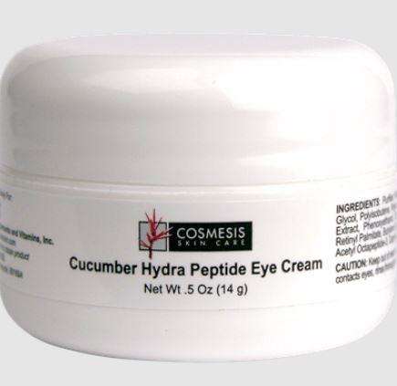 cucumber hydra peptide eye cream life extension front