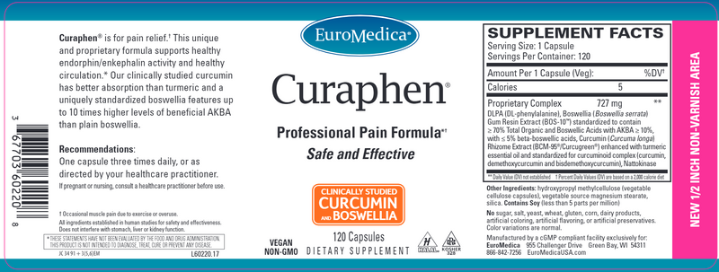 Curaphen (Euromedica) Label