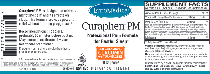 Curaphen PM (Euromedica) Label