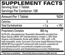 curaphen extra strength euromedica supplement facts