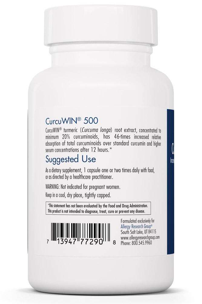 Buy CurcuWIN 500 Allergy Research Group