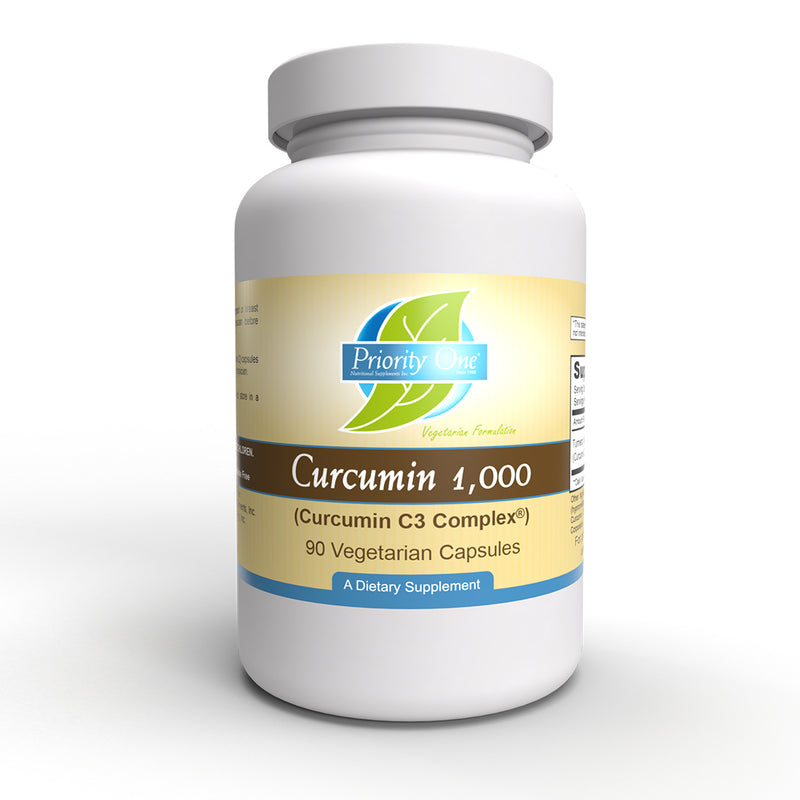 Curcumin 1000mg (Priority One Vitamins) Front