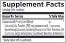 curcumin complex designs for sport supplement facts