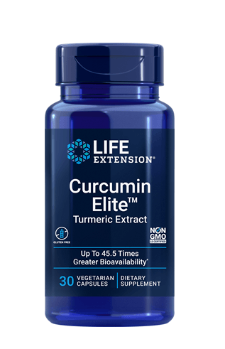 Curcumin Elite™ Turmeric Extract 30ct (Life Extension) Front