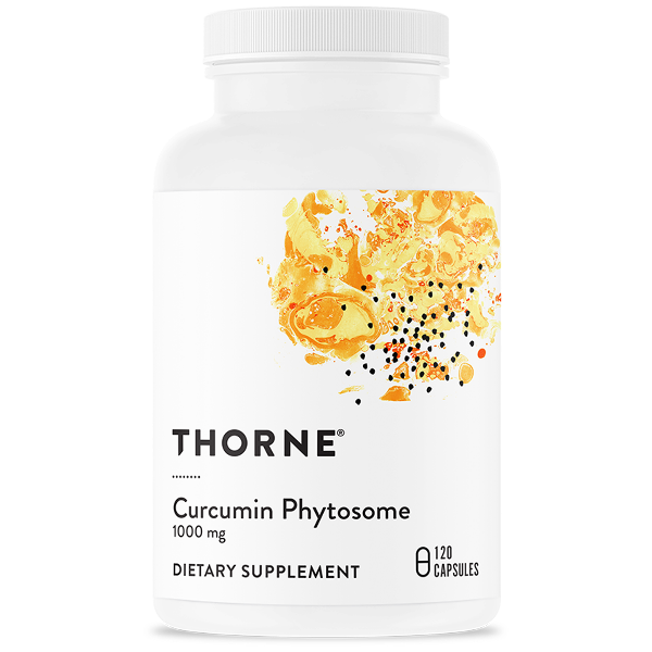 Curcumin Phytosome Meriva (Thorne) 120ct front