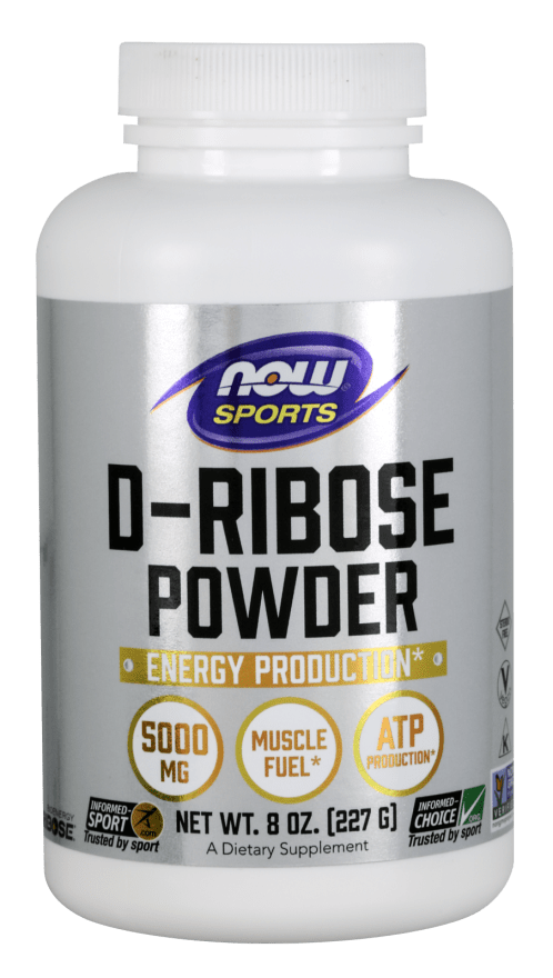 D-Ribose Powder (NOW) Front
