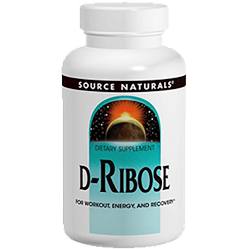 D-Ribose Powder (Source Naturals) Front
