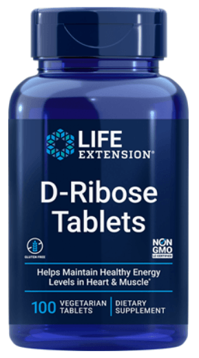 D-Ribose Tablets (Life Extension) Front