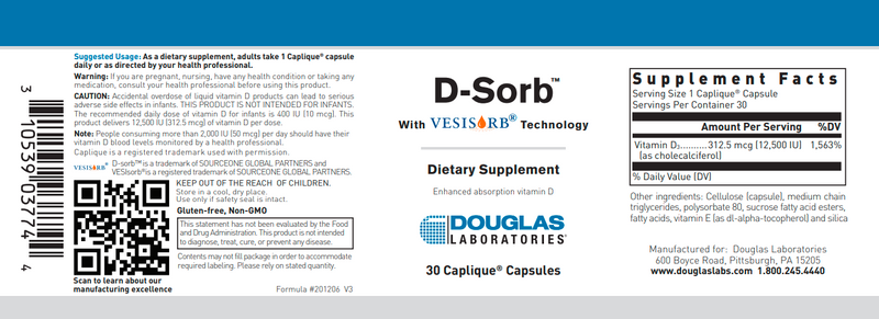 Buy D-Sorb | Dsorb Douglas Labs