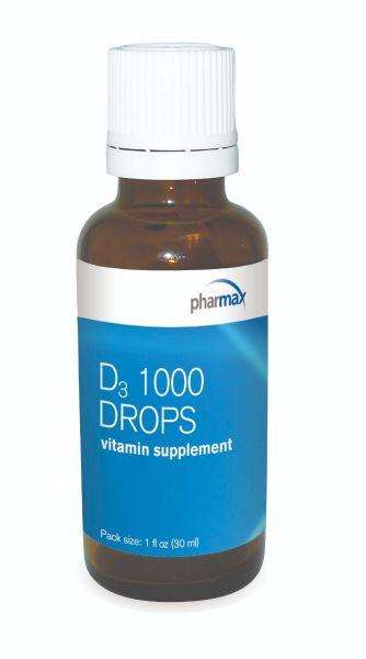 D3 1000 Drops Pharmax