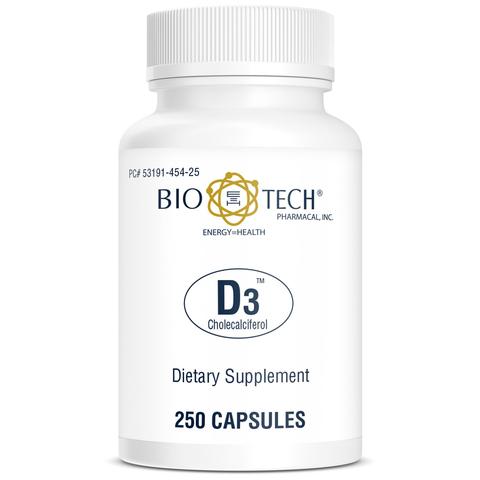 D3 1000 IU (Bio-Tech Pharmacal) Front