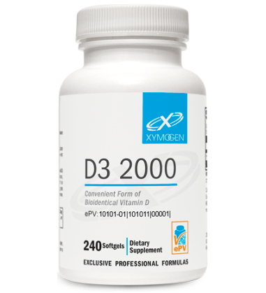 D3 2000 (Xymogen) 240ct