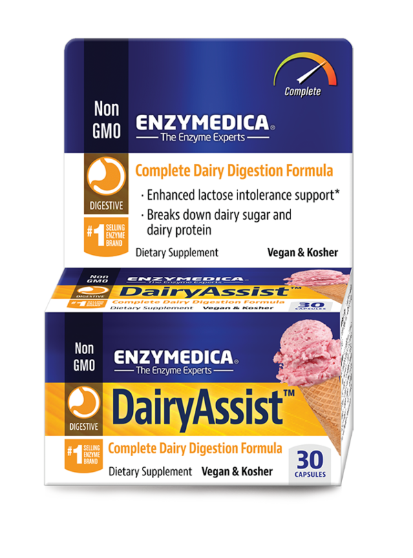 DairyAssist Enzymedica Supplement