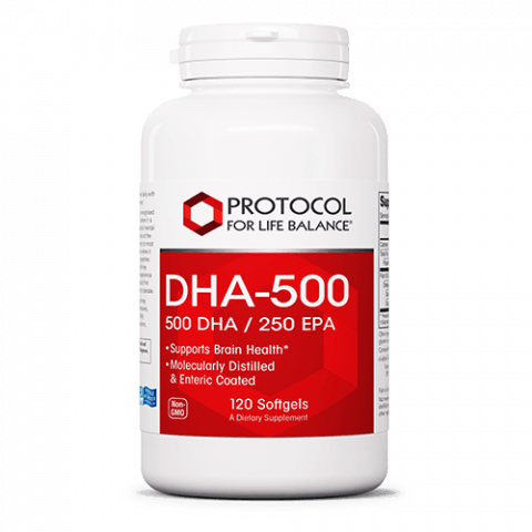 DHA-500 (500 DHA/250 EPA) (Protocol for Life Balance)