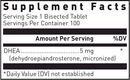 dhea 5 mg douglas labs supplement facts