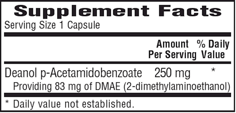 DNZ-2 250 mg (Bio-Tech Pharmacal) Supplement Facts