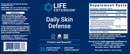 daily skin defense (life extension) label
