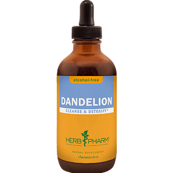 Dandelion Taraxacum Officinale Alcohol-Free (Herb Pharm) 4oz