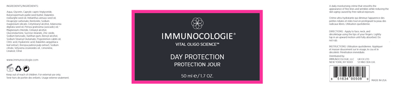 Day Protection (Immunocologie Skincare) Label