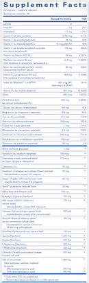 detox pure pack pure encapsulations supplement facts