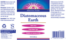 diatomaceous earth (heritage) label