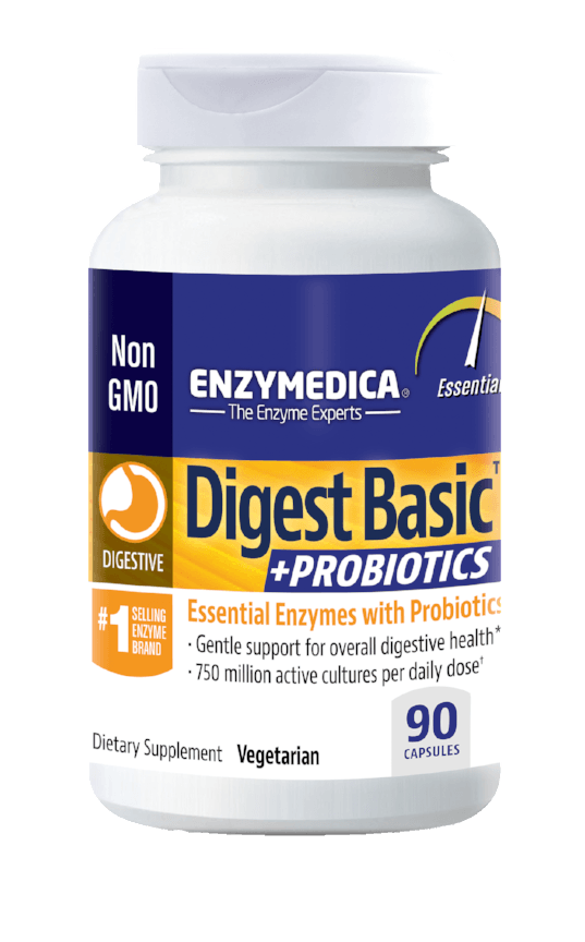 Digest Basic PROBIOTICS 90 Capsules Enzymedica