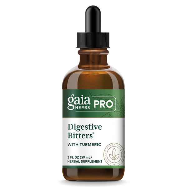 Digestive Bitters with Turmeric (Gaia Herbs) front